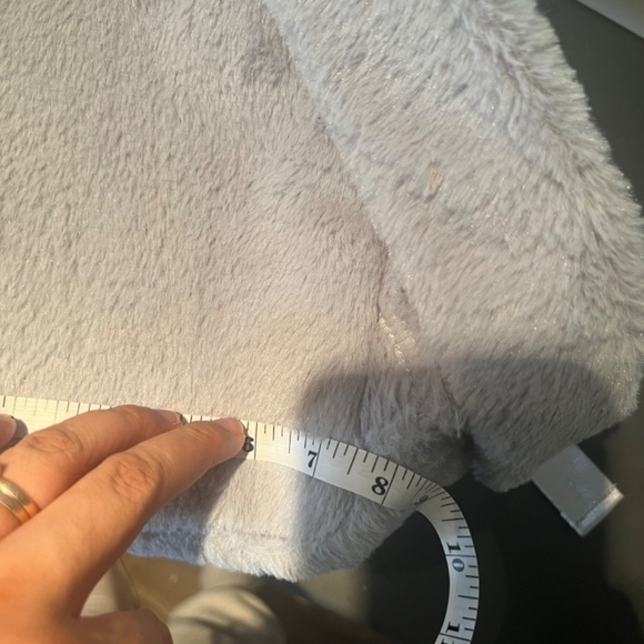 Mini fur back pack grey - Picture 7 of 9